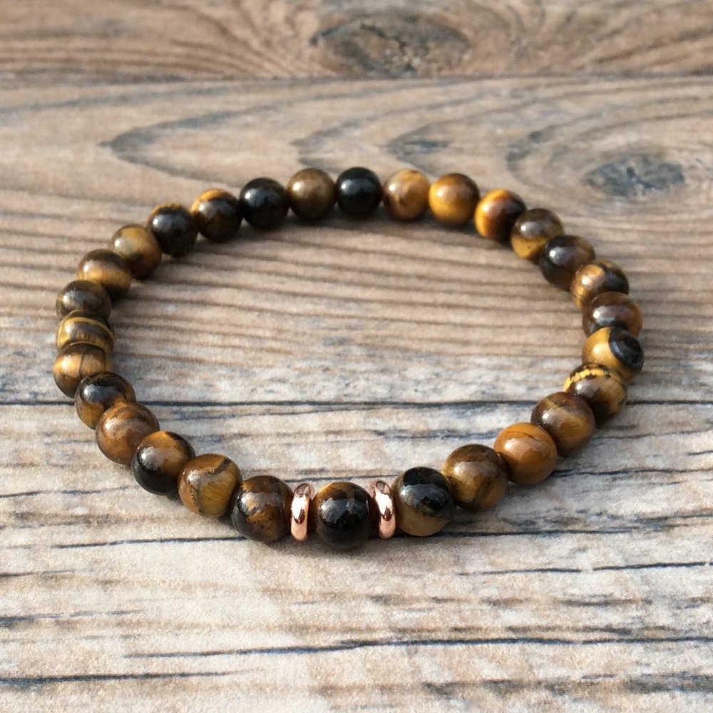 Tigers eye bracelet - manifestation, gemstone bracelet